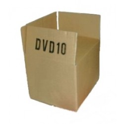 DVD KARTON 190x150x140mm Einwellig DVD10 (100 Stück)