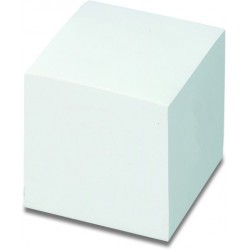 Notizwürfel Notizklotz 90x90x90mm weiß 700 Blatt (1 Stück)