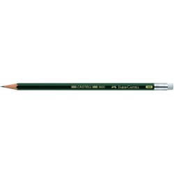 Bleistift Faber Castell 119200 sechseckig HB mit Radiergummi (12 Stück)