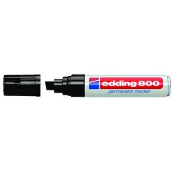 Permanentmarker Edding 800 Keilspitze 4-12mm schwarz / 1 St.