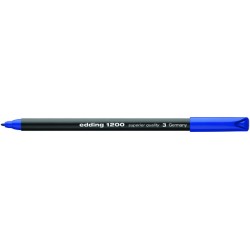 Faserschreiber Edding 1200 0,5 - 1,0 mm blau / 1 Stück