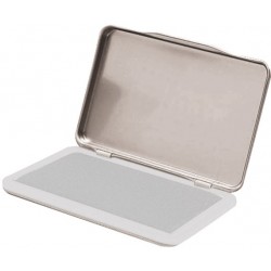 Stempelkissen Metall 7 x 11 cm  Typ 2  ungetränkt