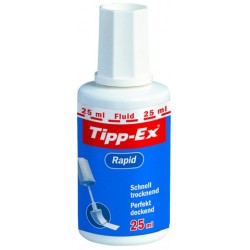 Korrekturmittel TippEx Rapid mit Schwämmchen weiß 25ml (1 Fl)