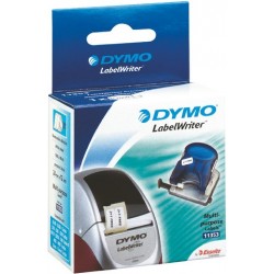 Etiketten Dymo LabelWriter auf Rolle ablösbar Papier 24 x 12 mm 1Pckg