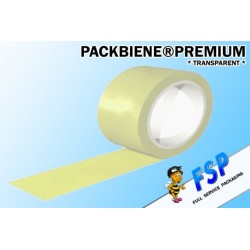 Klebeband Packbiene®Premium Transparent 50mmx66m (1 Rolle)