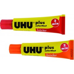 Zweikomponentenkleber UHU-Plus Sofortfest 35g / 1 VE