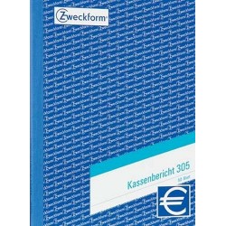 Kassenberichtsblock Zweckform 305 DIN A5 50 Blatt / 1 St.