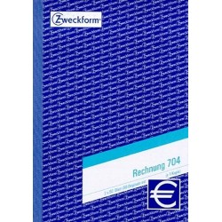 Rechnungsblock A5 2x50 Blatt Zweckform 704 (1 Stück)