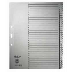 Register Leitz 1231 1-31 A4 Papier 300x240 31 Blatt grau (1 St.)