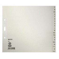 Register Leitz 1200 A-Z A4 Papier 210x240 20 Blatt grau (1 St.)