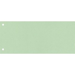 Trennstreifen Trennlaschen 10,5x24cm 180g gelocht grün 100 St.