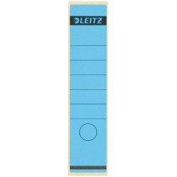 Rückenschilder Leitz 1640 sk 285x61 Loch unten blau / 1 Pckg.
