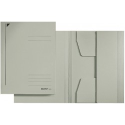 Jurismappe Leitz 3924 Karton 430 g/m² 3 Klappen A4 für 250 Blatt grau