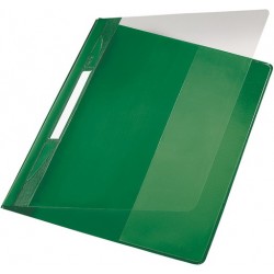 Schnellhefter Exquisit LEITZ 4194 DIN A4 kfm. Heftung grün / 1St.