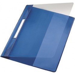 Schnellhefter Exquisit LEITZ 4194 DIN A4 kfm. Heftung blau / 1St.