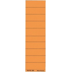 Beschriftungsschilder Leitz 1901 blanko orange 100 St.