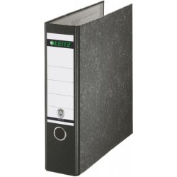 Ordner Leitz 1070 A4 ohne Schlitze Wolkenmarmor schwarz / 1 St.