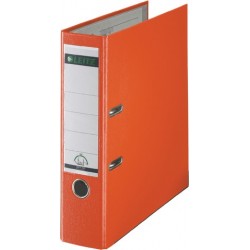 Ordner Leitz 1010 PP Einsteckrückenschild A4 80mm orange /1St.