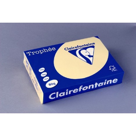 Clairefontaine Kopierpapier Trophee A4 160g/qm VE=250 Blatt gelb