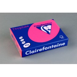 Kopierpapier A4 80g intensiv Eosin Clairefontaine VE 500 Blatt