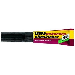 Sekundenkleber UHU Gel Tube 3g Alleskleber (1 Tube)