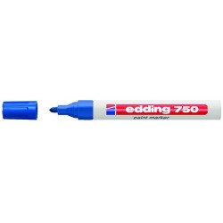 Lackmarker Edding 750 wasserfest blau (1 Stück)