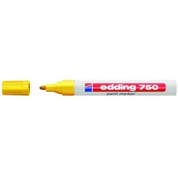 Lackmarker Edding 750 wasserfest gelb (1 Stück)