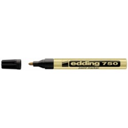 Lackmarker Edding 750 wasserfest gold (1 Stück)