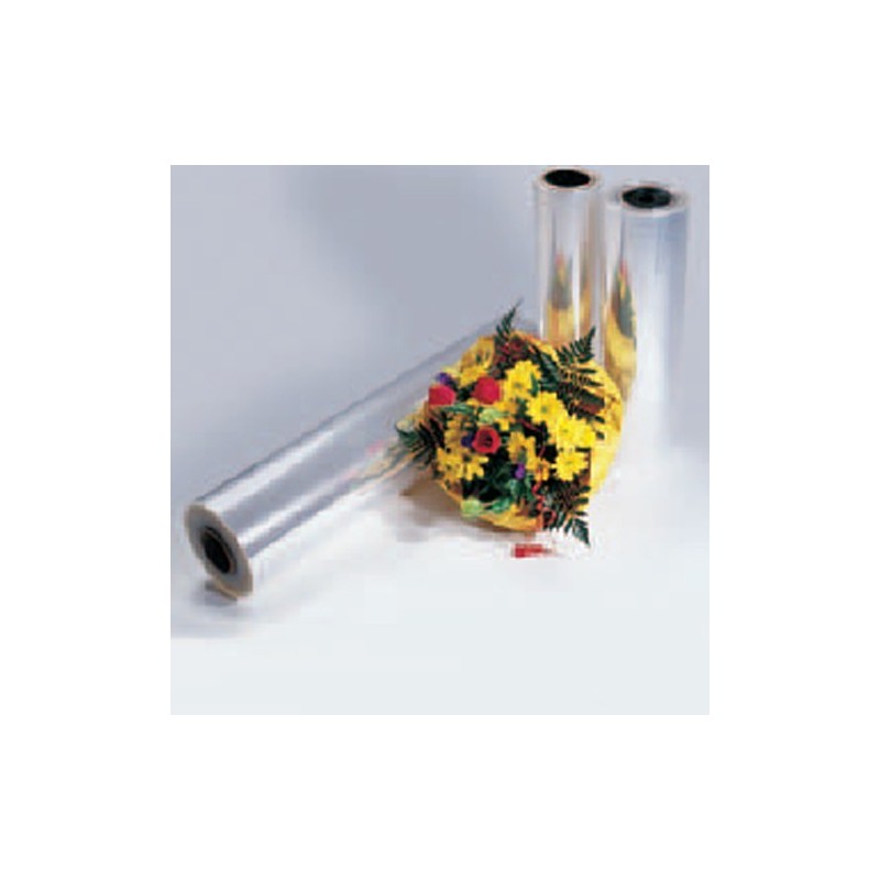 200 m 20my 0,13€/m 1 Rolle Blumenfolie Geschenkfolie Kristallfolie 75 cm x ca 