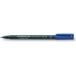 Projektionsschreiber OHP-Stift Lumocolor 313 perm S 0,4mm blau