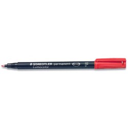 Projektionsschreiber OHP-Stift Lumocolor 313 perm S 0,4mm rot