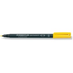 Projektionsschreiber OHP-Stift Lumocolor 313 perm S 0,4mm gelb