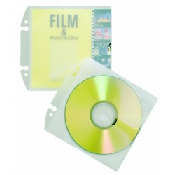 CD-Hülle Durable Prospekthülle PP Cover Easy f. 1-2 CD's VE=10St.