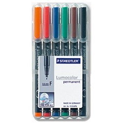 Projektionsschreiber Lumocolor 317 permanent M 6er-Etui