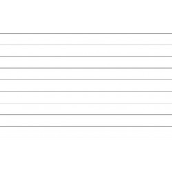 Karteikarten liniert DIN A8 weiß (1 Pckg. á 100 Stück)