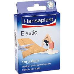 Pflaster Hansaplast Elastic 1mx6cm mit Kamille (1 Pckg.)