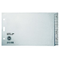 Register Leitz 1206 A-Z A5 quer Papier 20 Blatt grau (1 St.)