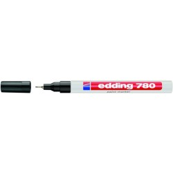 Lackmarker Lackstift Edding 780 Fein schwarz (1 Stück)
