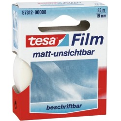 Klebefilm Tesa 33mx19mm Document PP beschriftbar 1Ro.