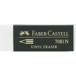 Radiergummi Faber Castell 188121 für Blei-/Farbstifte 63x22x12mm