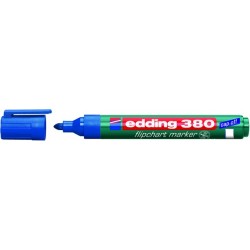 Flipchartmarker Edding 380, 1,5 - 3 mm nachfüllbar blau / 1 St.