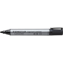 Flipchartmarker Staedtler Lumocolor 356 ca. 2 mm scharz / 1 St.