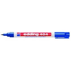 Permanentmarker Edding 404 Rundspitze blau 0,75mm / 1 St.