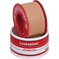 Leukoplast Pflaster 5 m x 2,5 cm hautfarben (1 Rolle)