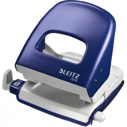 Locher Leitz 5008 mit Anschlagschiene blau (1 Stück)