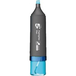 Textmarker Highlighter 1 - 5 mm Schreibfarbe: blau  (1 Stück)
