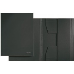 Jurismappe Leitz 3924 Karton 430 g/m² 3 Klappen A4 für 250 Blatt schwarz