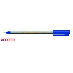 Fineliner 88 office liner F m. Kappe 0,6 mm Edding blau