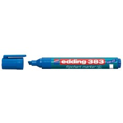 Flipchartmarker Edding 383, 1 - 5 mm nachfüllbar blau / 1 St.