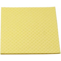 Schwammtuch feucht Maschinenwäsche 95°C 18x20cm gelb 1Pckg.